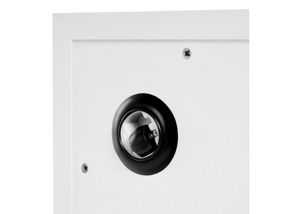 Tavolino in MDF "Prizma" - 90 x 90 x 35 cm - Noce