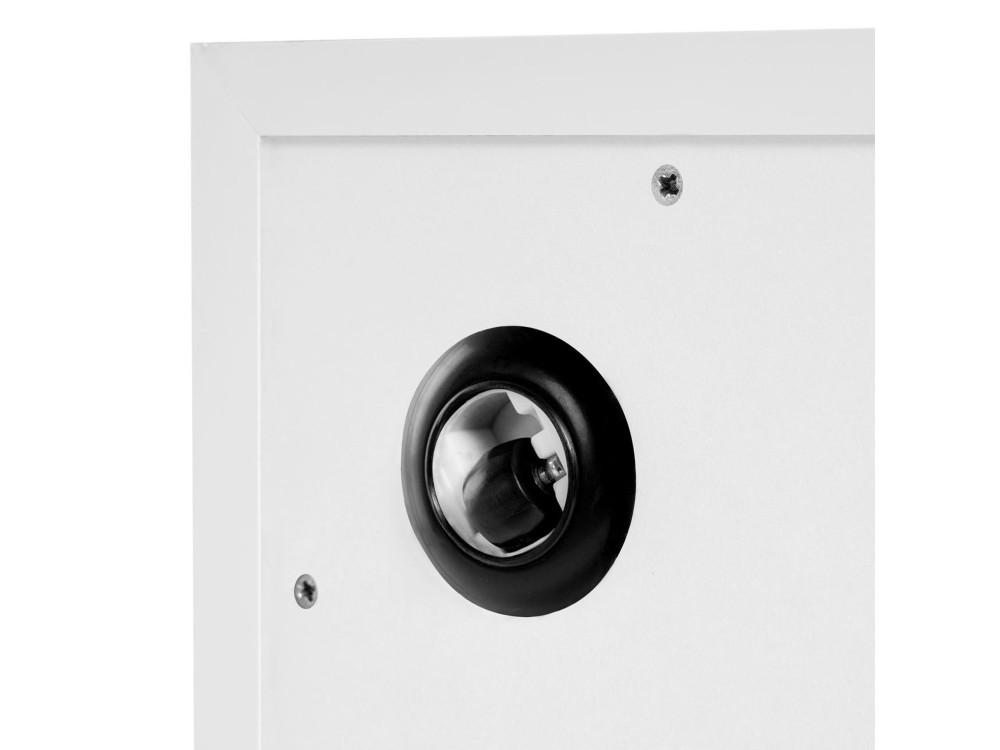 Tavolino "Prizma" in MDF - 90 x 90 x 35 cm - Legno nero