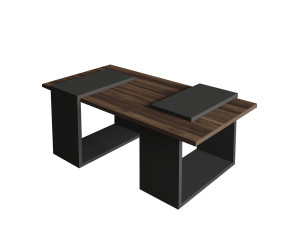 Tavolino in legno "Matris" - 90 x 46 x 37 cm - Marrone
