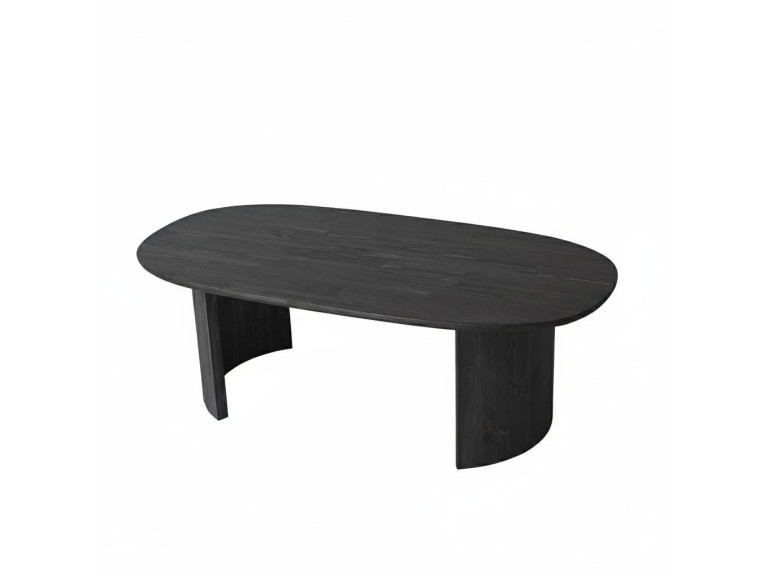 Tavolino in legno "Hudson" - 120 x 60 x 40 cm - Grigio antracite