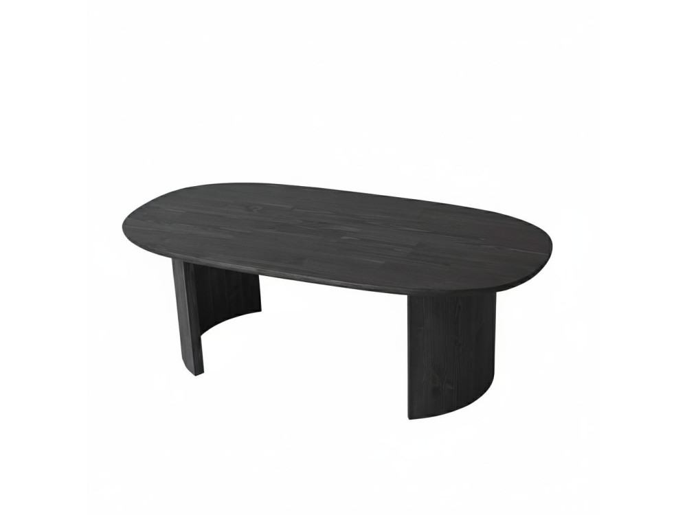 Tavolino in legno "Hudson" - 120 x 60 x 40 cm - Grigio antracite