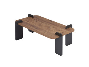 Tavolino in legno "Renard" - 120 x 60 x 35 cm - Marrone chiaro