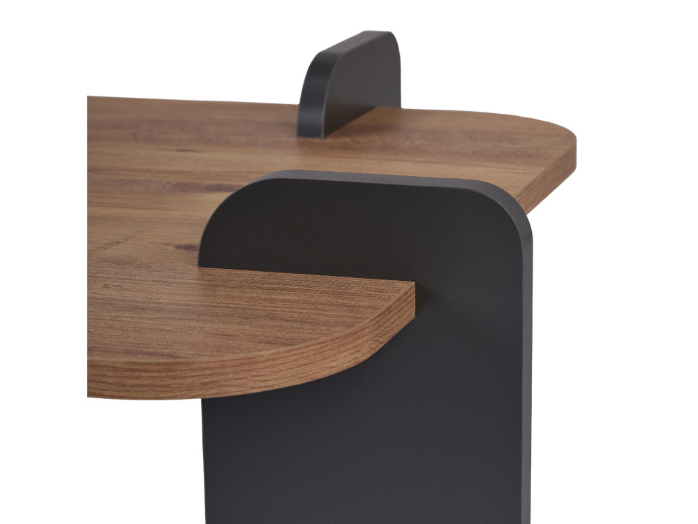 Tavolino in legno "Renard" - 120 x 60 x 35 cm - Marrone chiaro