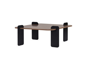 Tavolino in legno "Marais" - 90 x 90 x 35 cm - Marrone