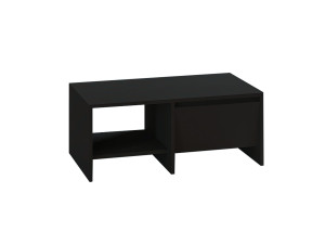 Tavolino in legno "Laris" - 90 x 45 x 35 cm - Nero