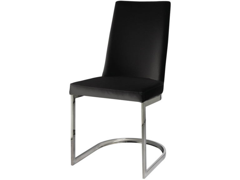 Sedia "Rotonda" - Nera - Set di 2