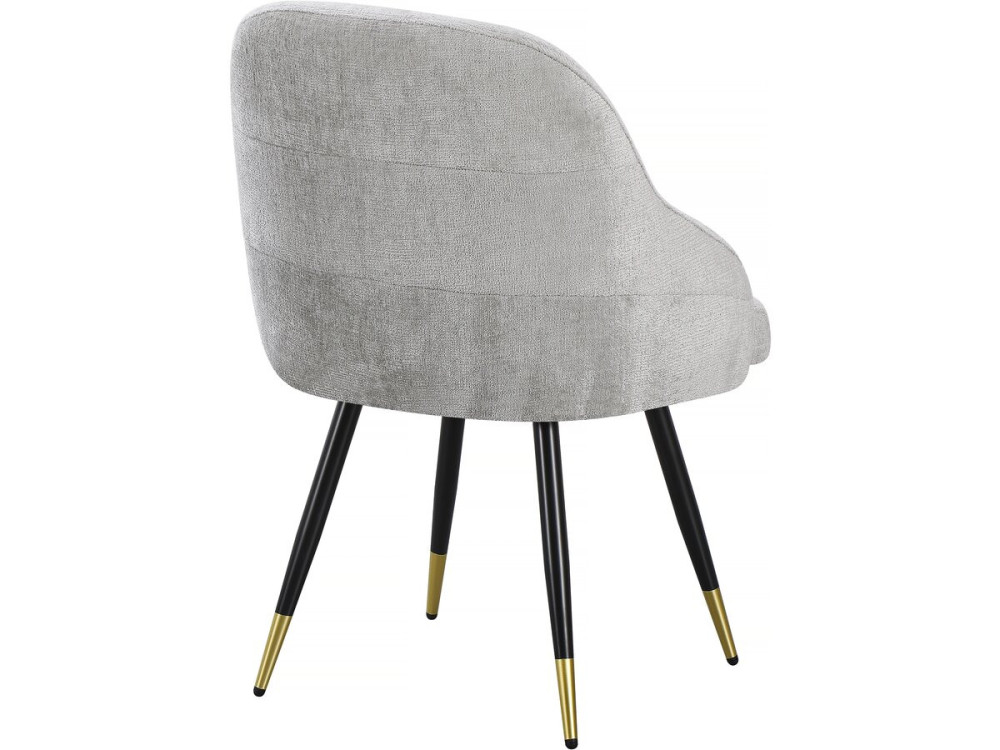 Set di 2 sedie in tessuto "Harmony" - 54 x 57 x 90 cm - Beige