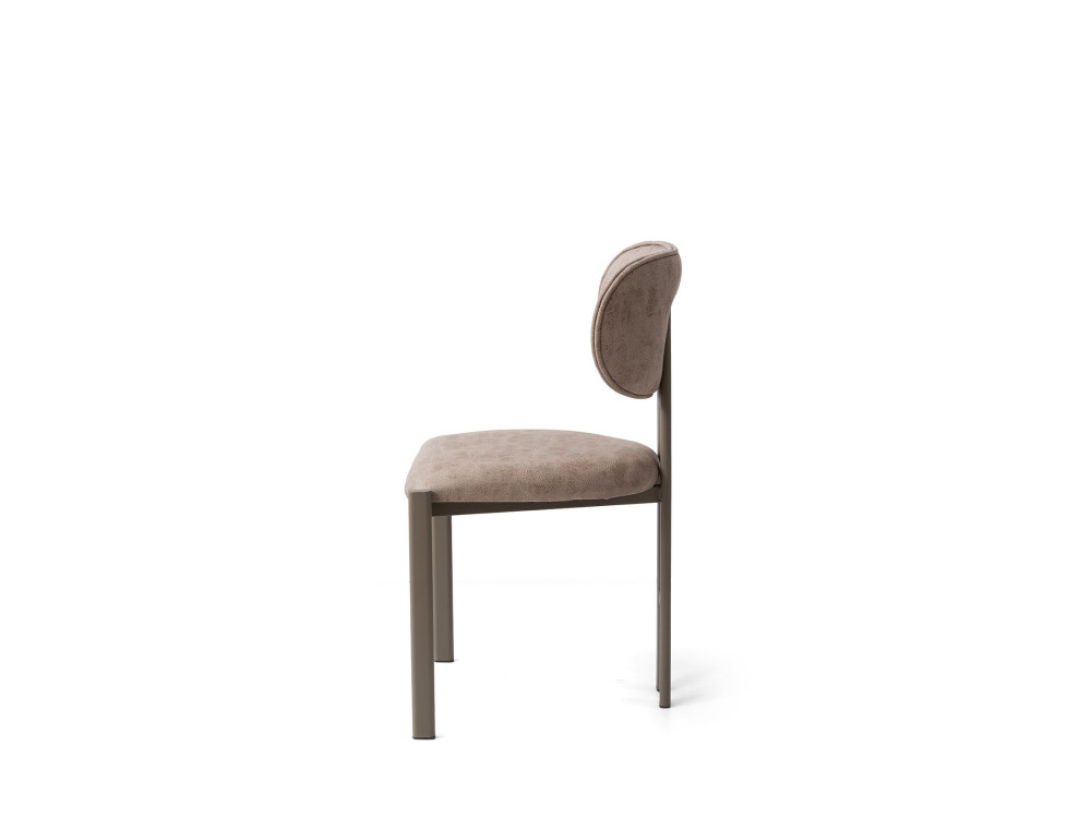 Set di sedie in metallo "Muriz" (2 pezzi) - Visone
