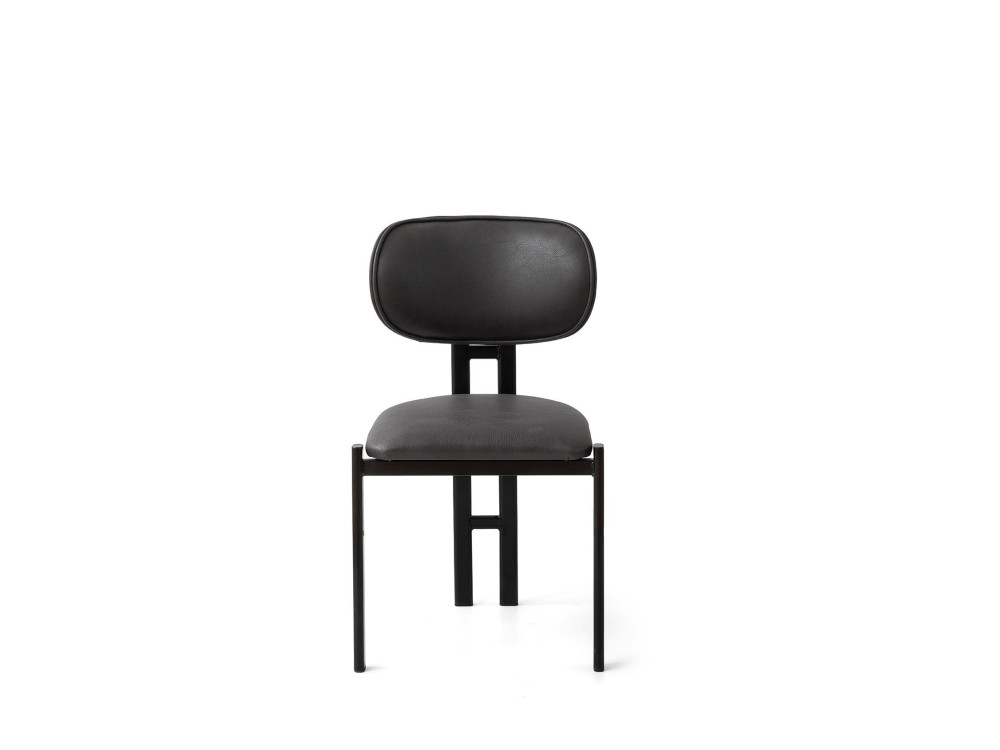 Set di sedie in metallo "Muriz" (2 pezzi) - Antracite