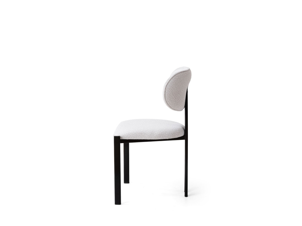 Set di sedie in metallo "Muriz" (2 pezzi) - Bianco sporco