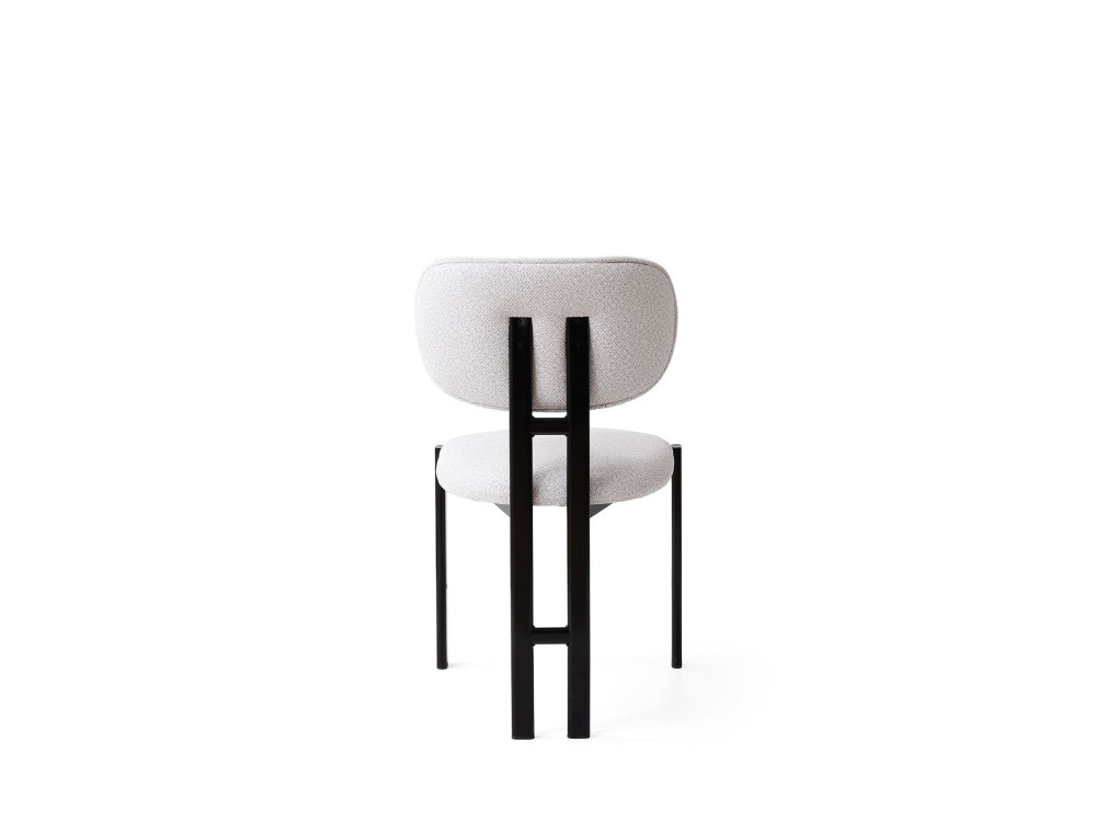 Set di sedie in metallo "Muriz" (2 pezzi) - Bianco sporco