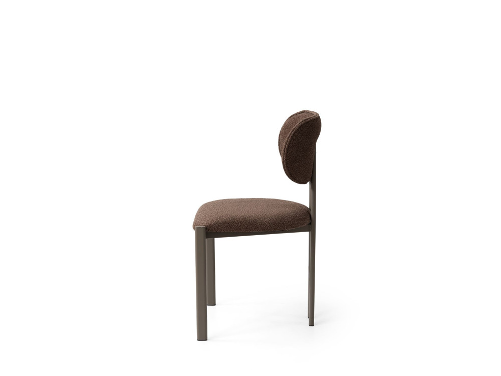 Set di sedie in metallo "Muriz" (2 pezzi) - Marrone