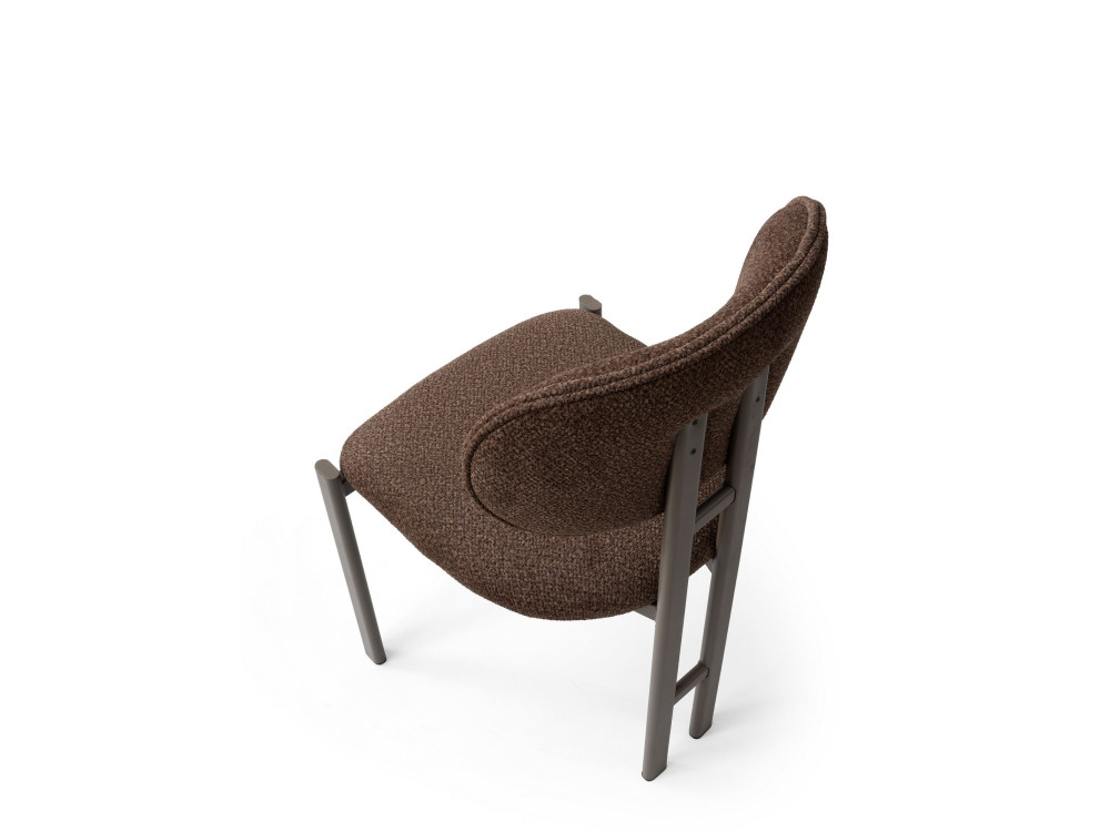 Set di sedie in metallo "Muriz" (2 pezzi) - Marrone