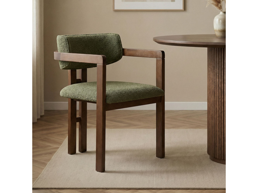 Sedia in legno "Toscana" - 54 x 54 x 76 cm - Verde