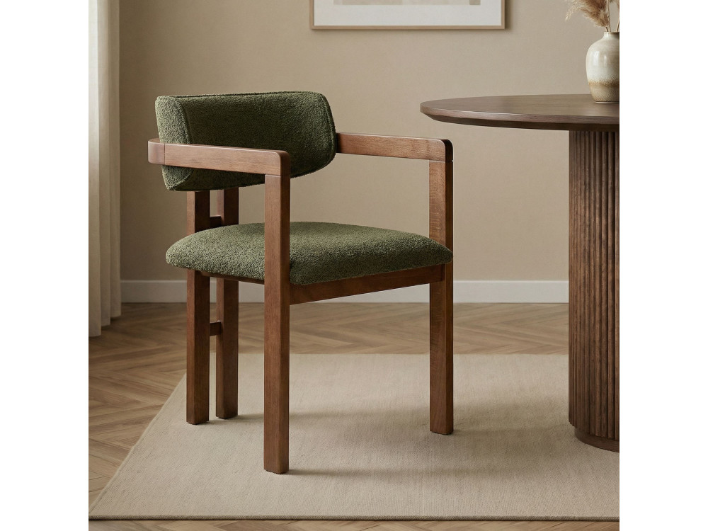 Sedia in legno "Toscana" - 54 x 54 x 76 cm - Verde