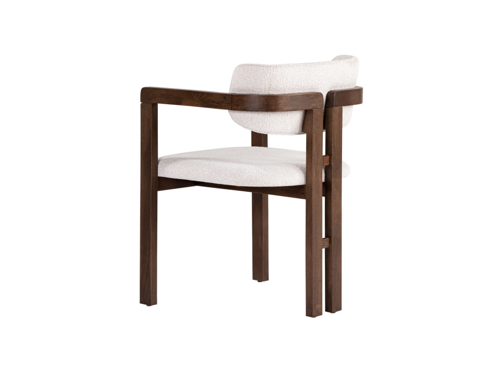 Sedia in legno "Toscana" - 54 x 54 x 76 cm - Bianco
