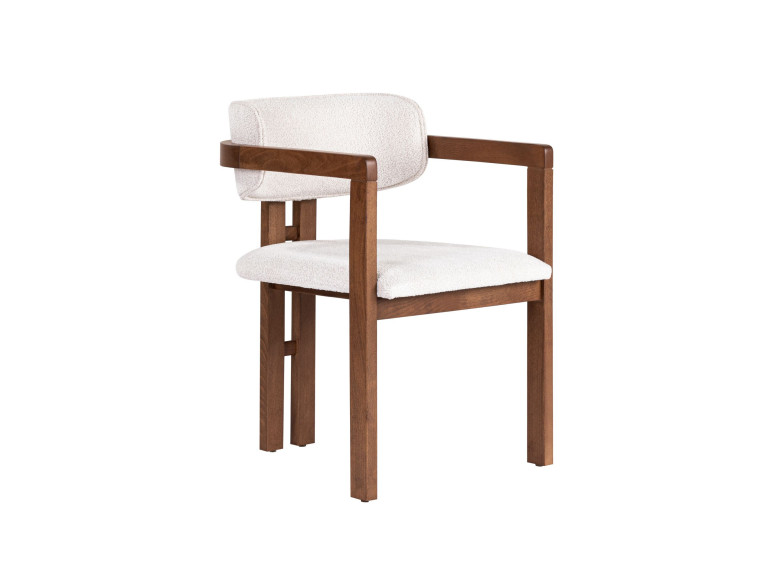 Sedia in legno "Toscana" - 54 x 54 x 76 cm - Bianco