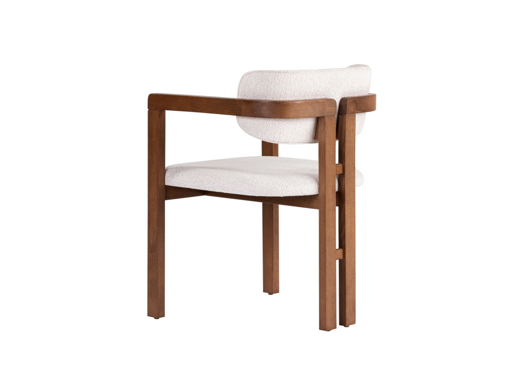 Sedia in legno "Toscana" - 54 x 54 x 76 cm - Bianco