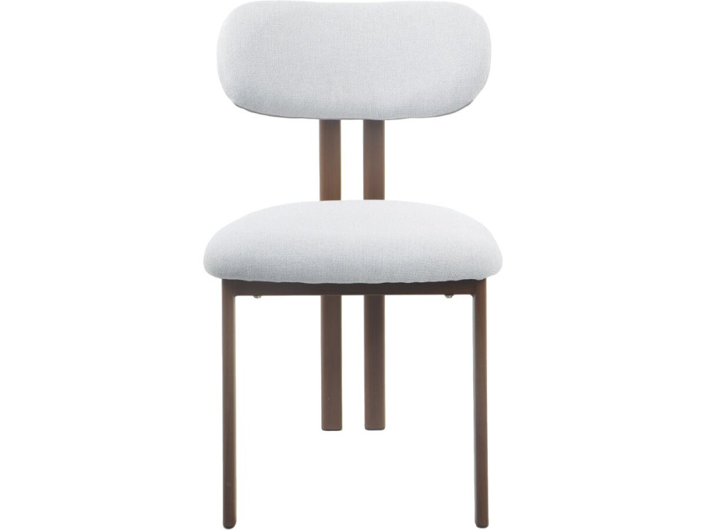 Set di 2 sedie da pranzo in finto legno "Veralia" - Grigio chiaro