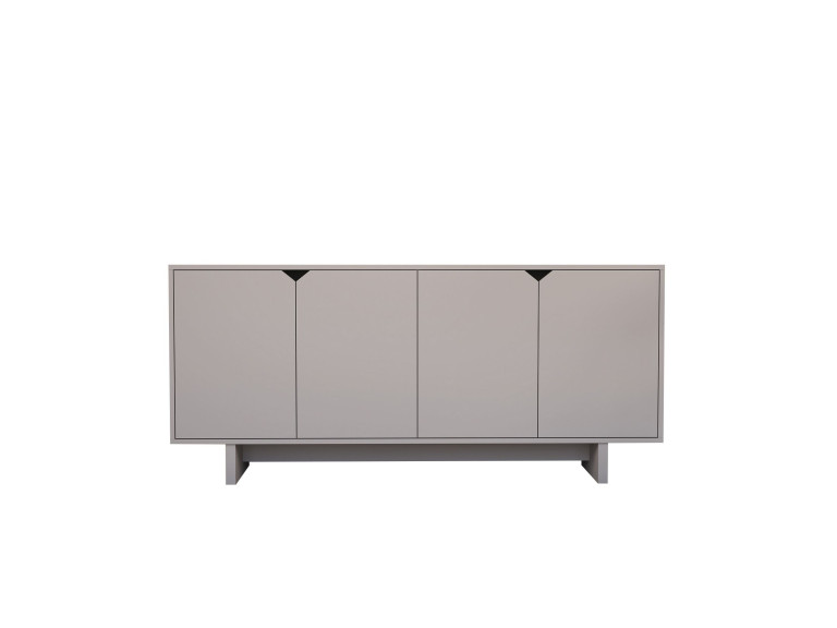 Credenza in legno "Oz" - 180 x 40 x 81 cm - Beige
