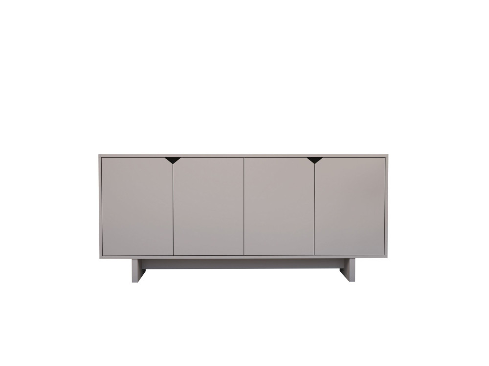 Credenza in legno "Oz" - 180 x 40 x 81 cm - Beige