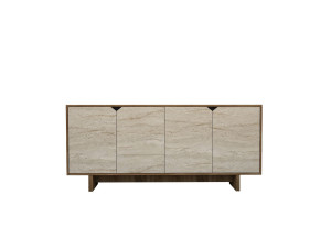 Credenza in legno "Istemi" - 180 x 40 x 81 cm - Travertino