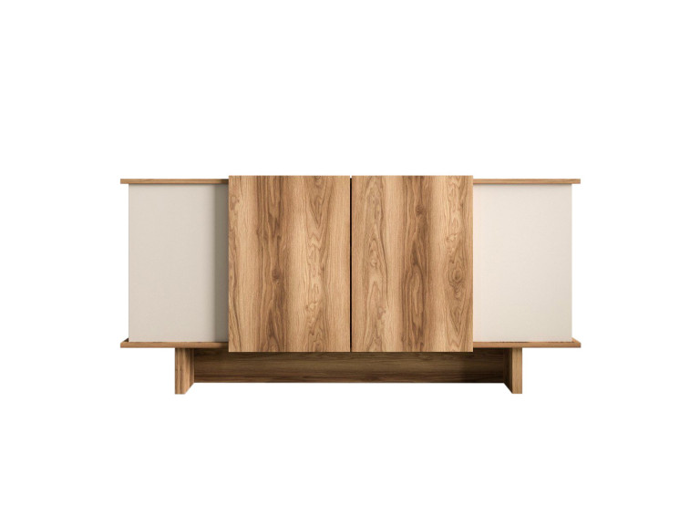 Credenza in legno "Diana" - 180 x 40 x 81 cm - Beige