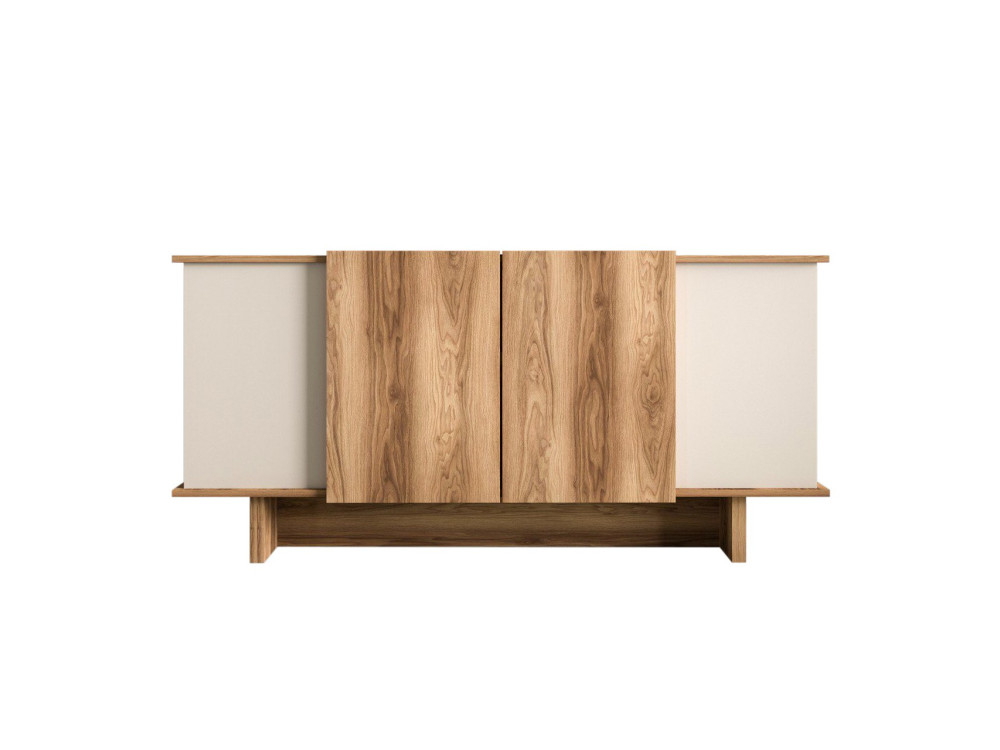 Credenza in legno "Diana" - 180 x 40 x 81 cm - Beige