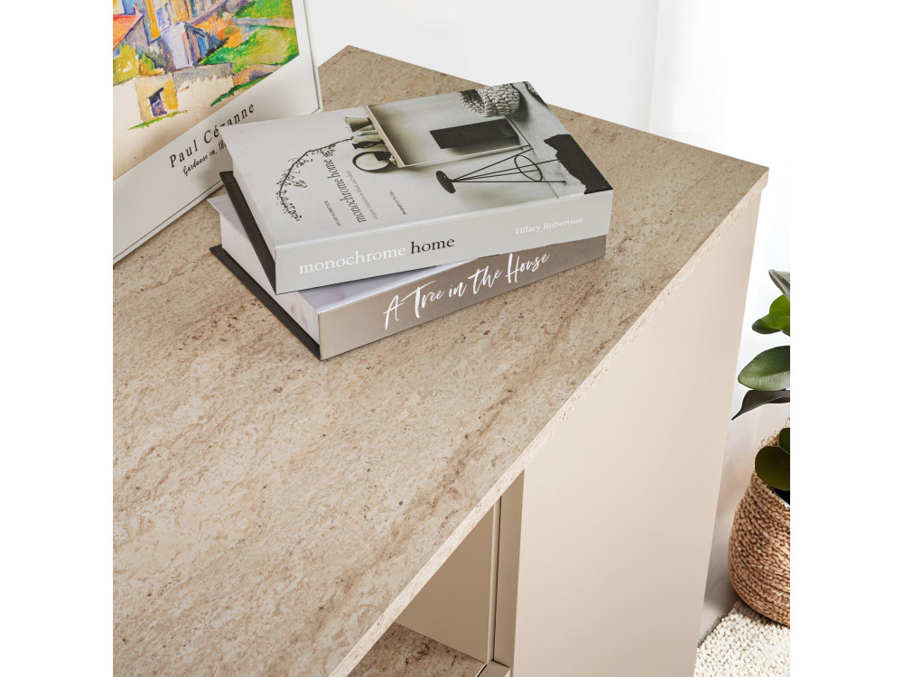 Consolle in legno "Arista" 180 x 44,5 x 75 cm - Visone