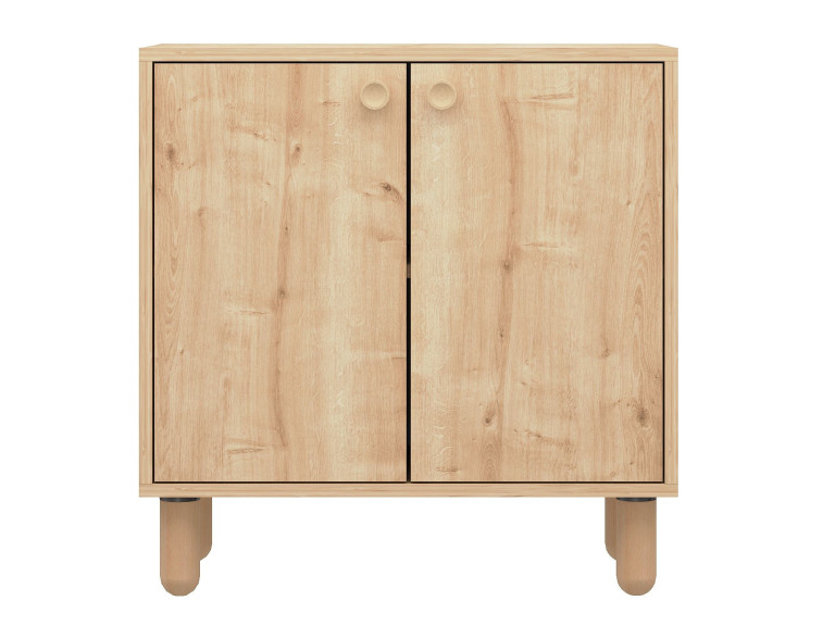 Credenza in legno "Lina" - 72 x 36 x 73 cm - Beige