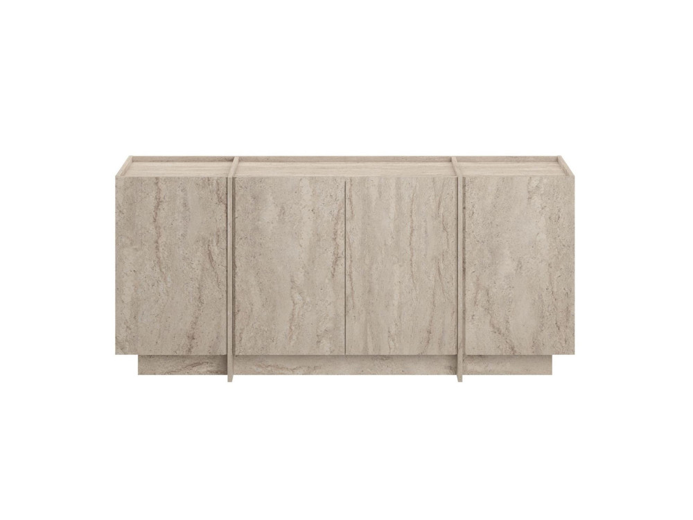 Credenza in legno "Dorma" - 180 x 45 x 80 cm - Travertino