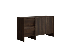 Credenza in legno "Laris 130" - 130 x 44 x 82 cm - Marrone