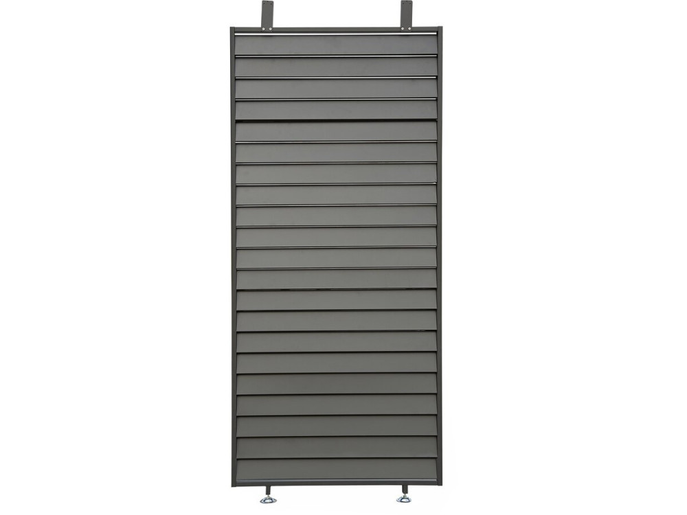 Pergola bioclimatica con 7 lamelle in alluminio “Windsor” - 3 x 4 m - Grigio