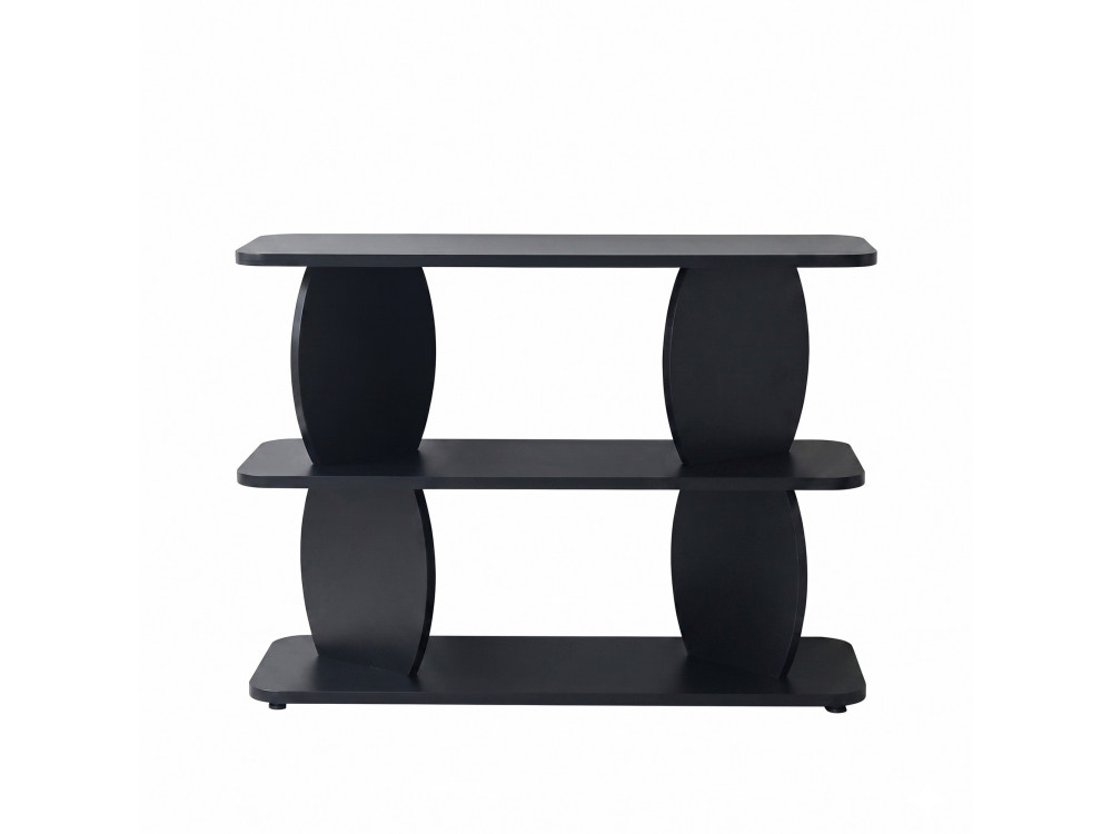 Tavolino in legno "Armonia" - 90 x 30 x 70 cm - Nero