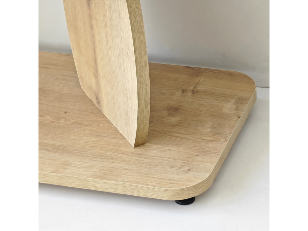 Tavolino in legno “Armonia” - 90 x 30 x 70 cm - Rovere Saphir