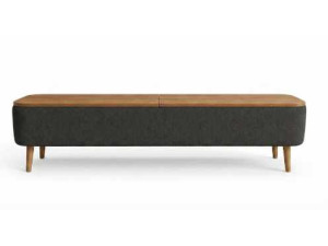 Mobile TV in legno "Sarven" - 120 x 30 x 45 cm - Antracite