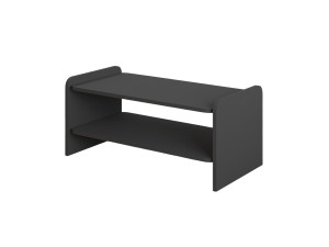 Tavolino in legno "Amon" - 89,8 x 39,8 x 44,8 cm - Antracite