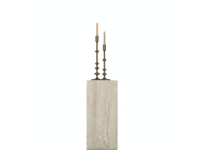 Tavolino in legno "AD109" - 20 x 18 x 45 cm - Travertino