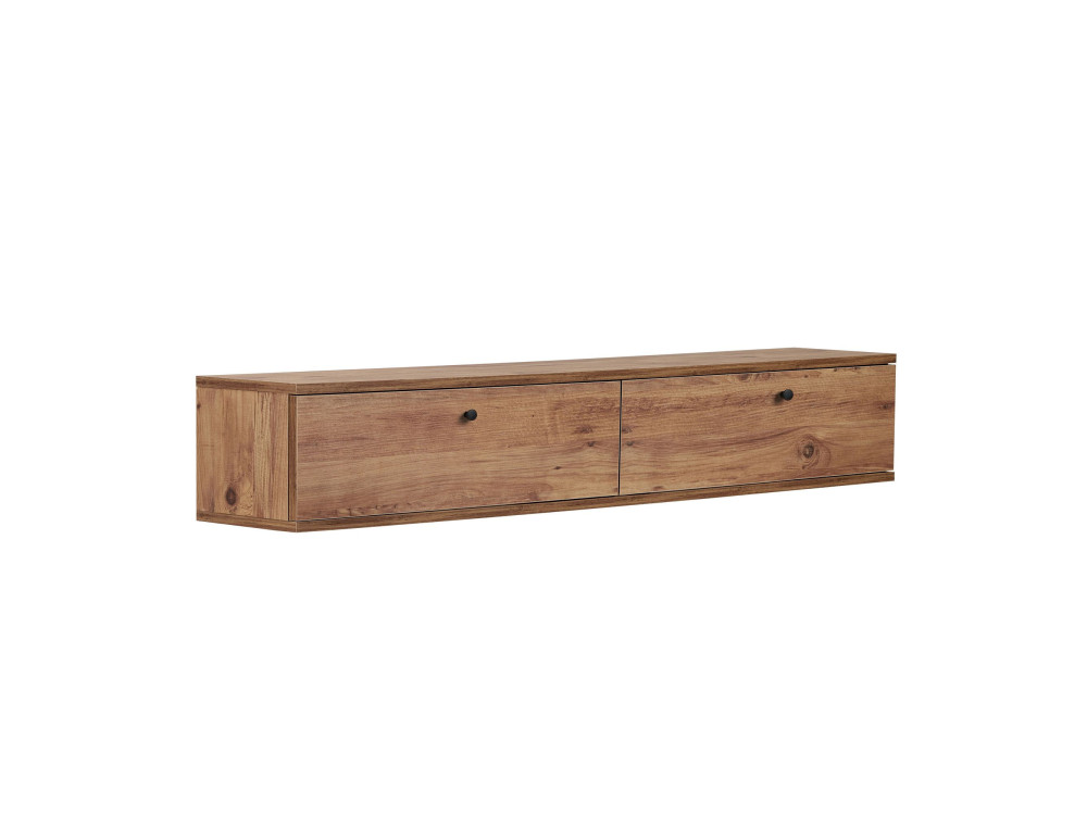 Mobile TV in legno "Ligne 160" - 160 x 25 x 25 cm - Beige