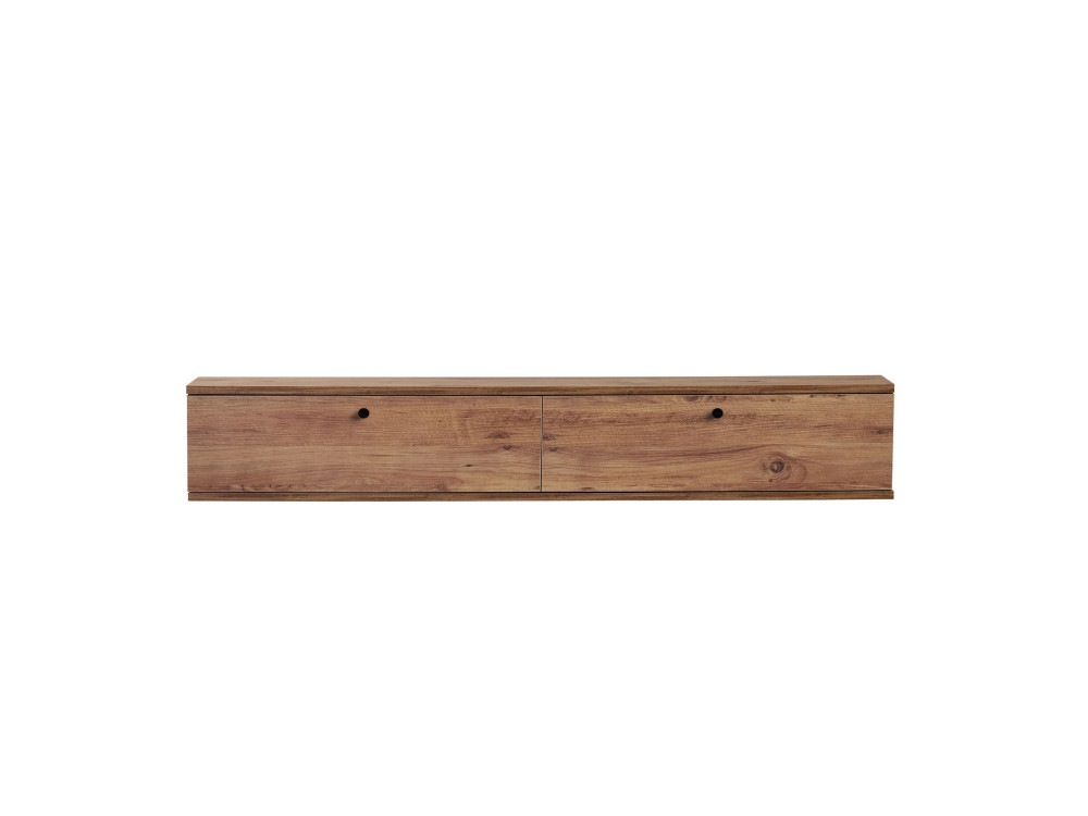Mobile TV in legno "Ligne 160" - 160 x 25 x 25 cm - Beige