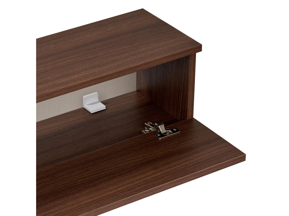 Mobile TV in legno "Ligne 160" - 160 x 25 x 25 cm - Noce