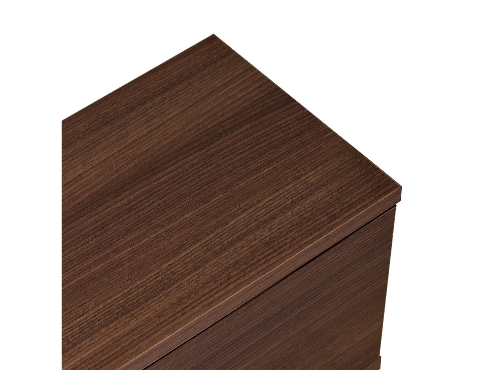 Mobile TV in legno "Ligne 160" - 160 x 25 x 25 cm - Noce