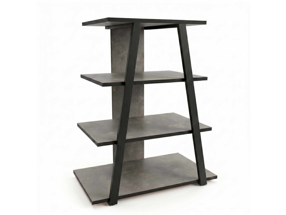 Mobile TV in legno "LYNO" - 70 x 41 x 80 cm - Grigio