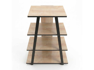 Mobile TV in legno "LYNO" - 70 x 41 x 80 cm - Beige