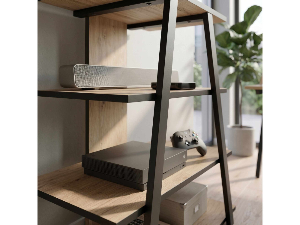 Mobile TV in legno "LYNO" - 70 x 41 x 80 cm - Beige