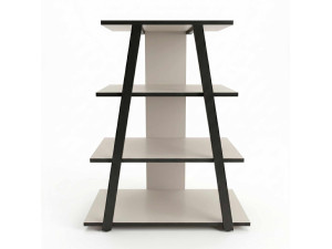 Mobile TV in legno "LYNO" - 70 x 41 x 80 cm - Grigio