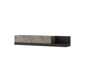 Mobile TV in legno "Major" - 180 x 37 x 30 cm -  Antracite