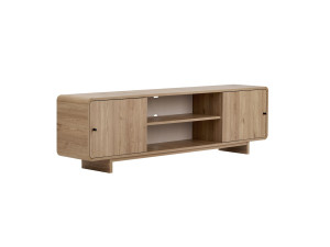 Mobile TV in legno "Mirel" - 180 x 34 x 52 cm - Rovere