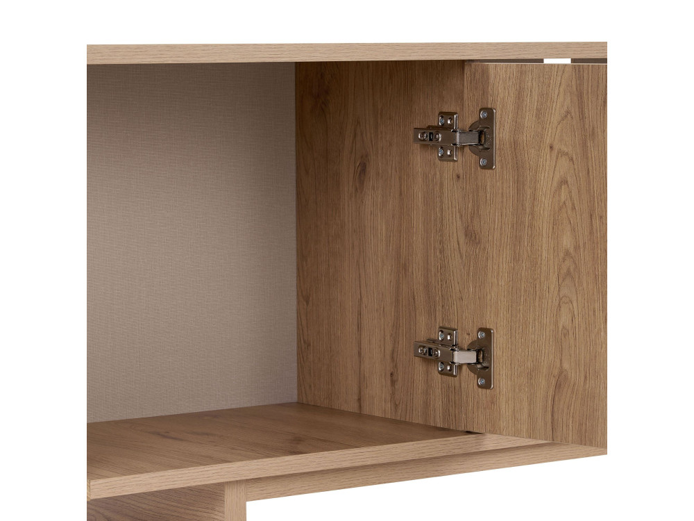 Mobile TV in legno "Mirel" - 180 x 34 x 52 cm - Rovere
