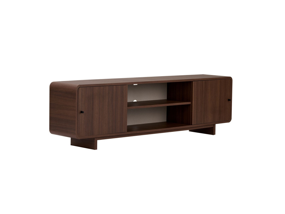 Mobile TV in legno "Mirel" - 180 x 34 x 52 cm - Marrone